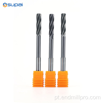 Tungstênio Aço Spiral Grea Spirer Reamer Carbide End Mill